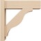 Ekena Millwork 6-in W x 20-in D x 20-in H Funston Block Rough Cedar Woodgrain TimberThane Outlooker, Primed Tan OUTUR060X20X20FST44RCPR - alternate 5
